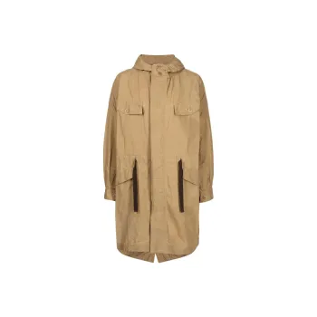 Casey Casey Parka Coats Men Beige Umber