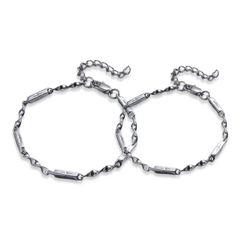 RINGLOVE Titanium Steel Bracelets Unisex-0