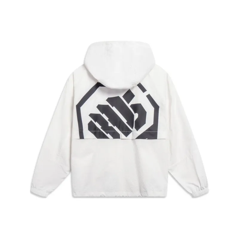 LiNing BadFive Trench Coat Men's Ivory-0