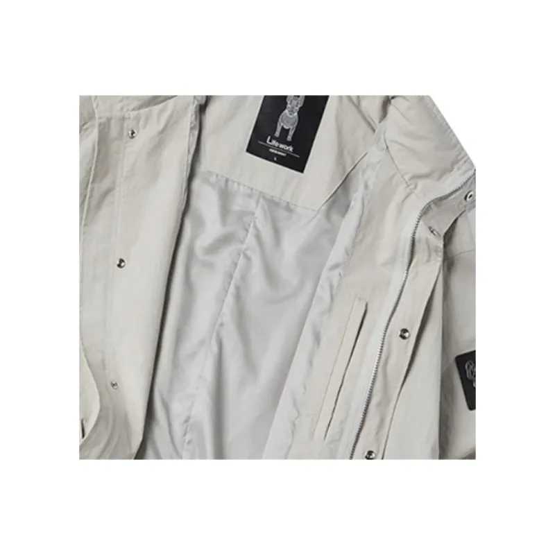 LIFEWORK HIDEAWAY FW23 Trench Coat Unisex-3