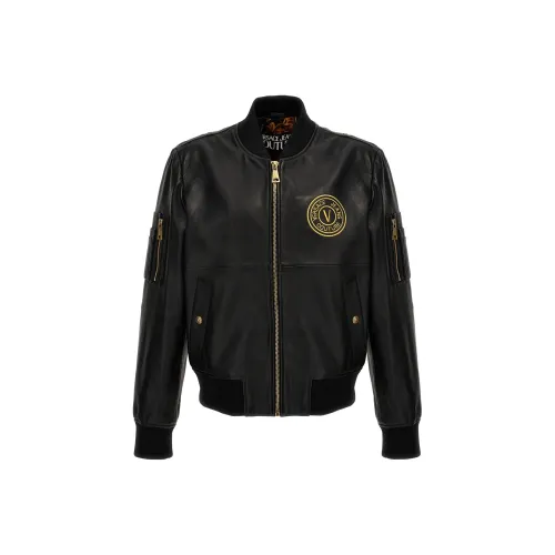 VERSACE JEANS COUTURE V Emblem Zipped skull Cape