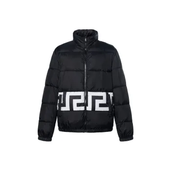 FANSIZHE Puffer Jacket Men's Black