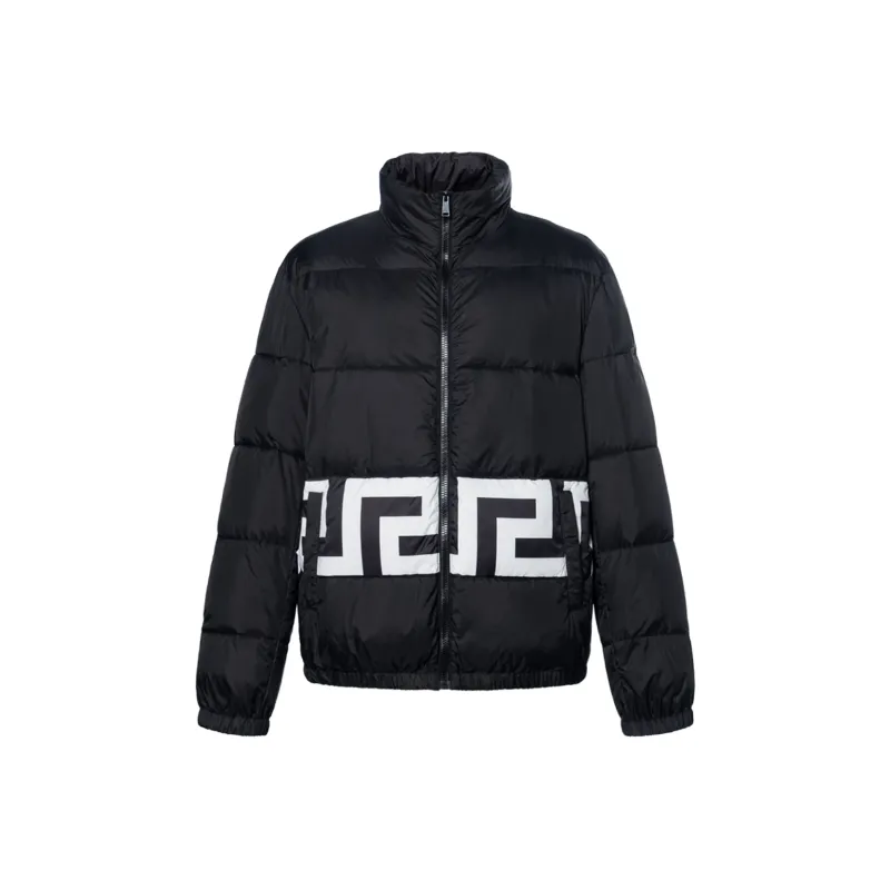 FANSIZHE Puffer Jacket Men's Black-0