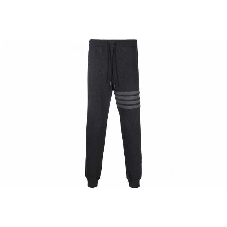 THOM BROWNE 4 Bar Tapered Track Pants-0