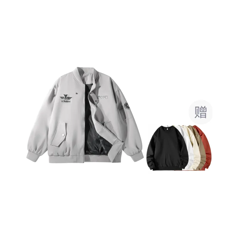 LA'T.WEEKEND Jackets Coats Unisex-19