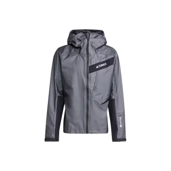 Adidas Terrex Techrock Light Gore-Tex Active Jacket Jackets Coats Men's Carbon Black