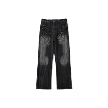 Michael Rock Jeans Unisex Black