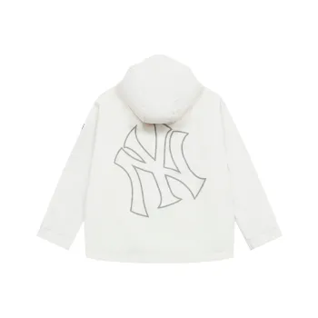 MLB New York Yankees Basic Collection SS25 Jackets Coats Unisex Heather Gray Ivory