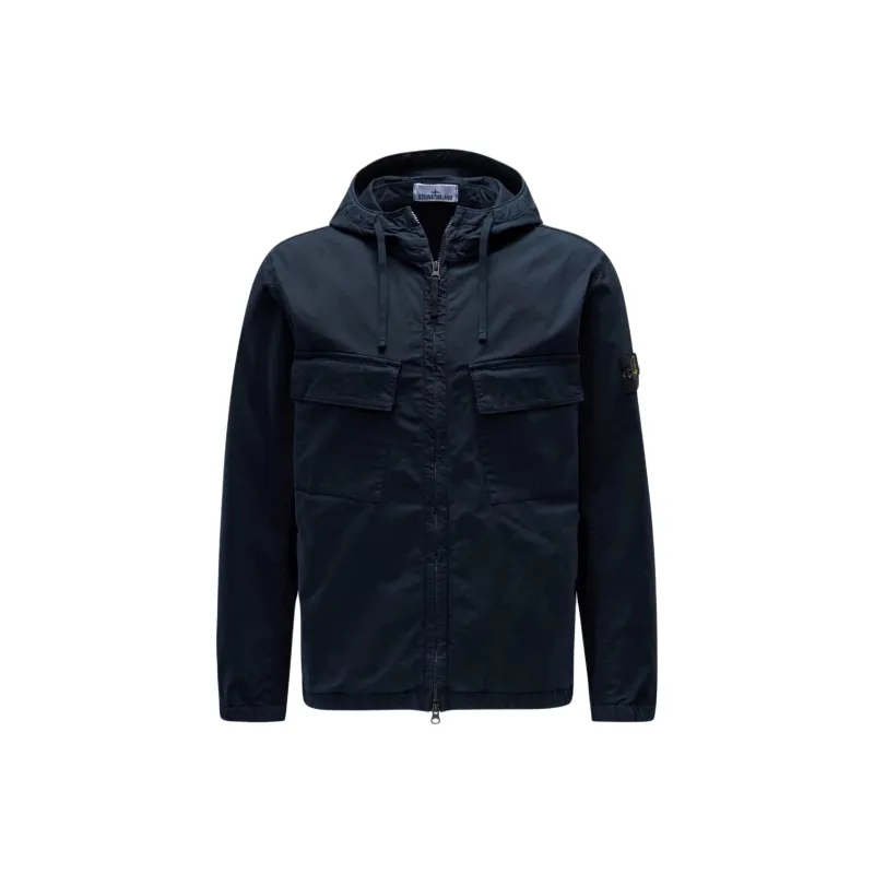 STONE ISLAND SS24 Jackets Coats Men's Dark Blue-0