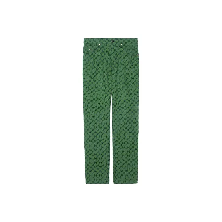GUCCI Casual Pants Men Green-0