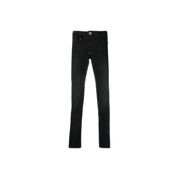 PHILIPP PLEIN Logo plaque Slim leg Jeans