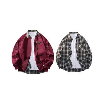 BRUMAIRE Jackets Coats Unisex Burgundy