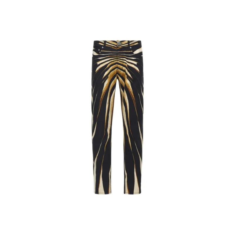 Roberto Cavalli Striped Trousers-0