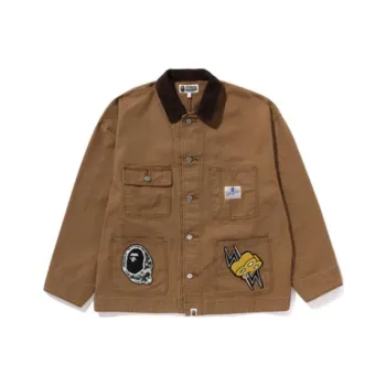 A BATHING APE Jackets Coats Men's Brown