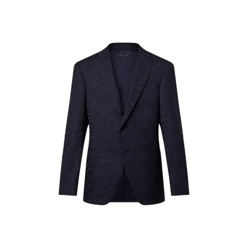 LOUIS VUITTON Single Breasted Wool Pont Neuf Cutaway Jacket-0