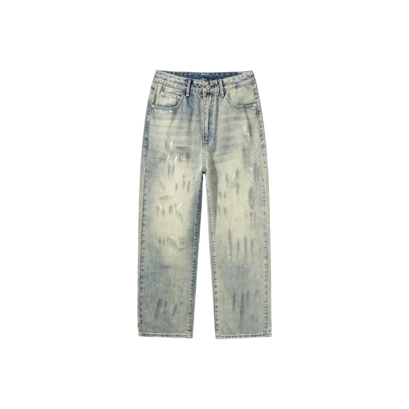 SANTASTIC Jeans Men's Gray Blue-0