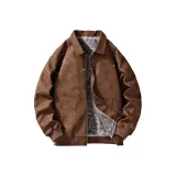 2377 Brown Coffee Fleece-Lined