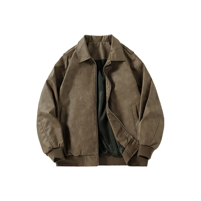 MOPE Leather Jackets Unisex-2
