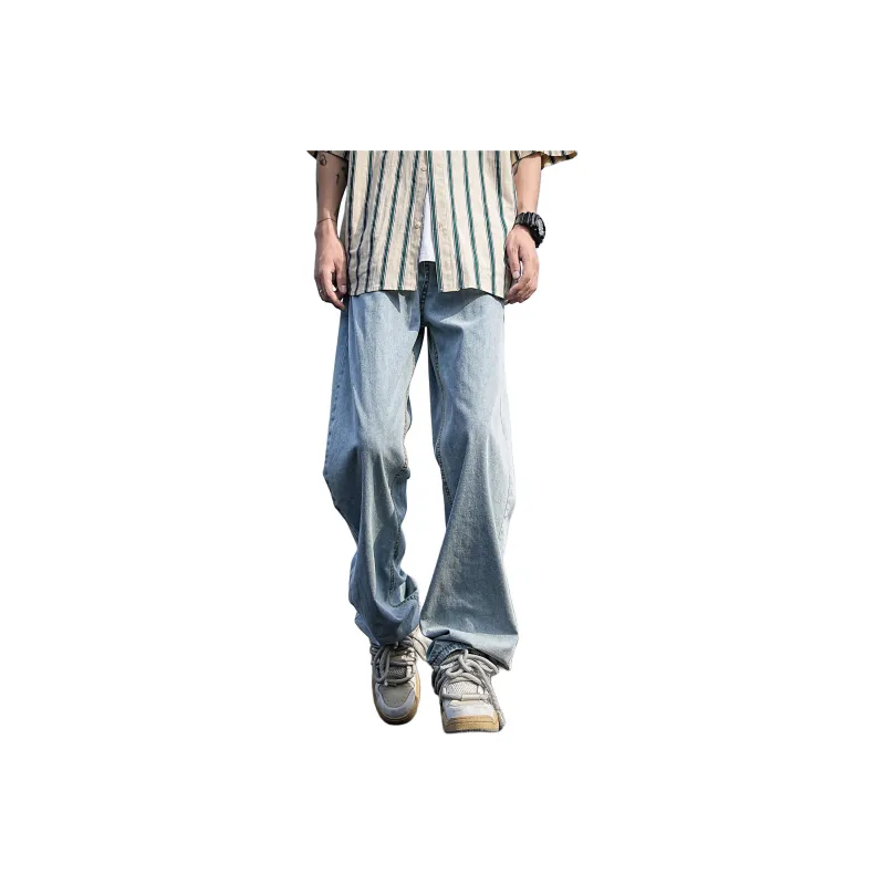HOKLV Jeans Unisex-4