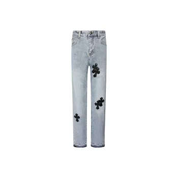 COOLALPACA Jeans Unisex Denim Blue