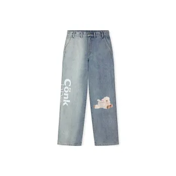 CONKLAB Straight Moderate Jeans Unisex Denim Blue