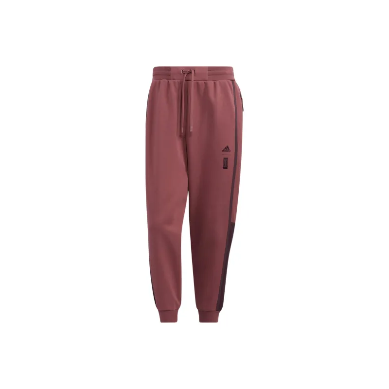 Adidas Sweatpants Men's Dark Red-0