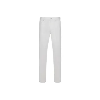Sacai X DIOR Jeans Men White