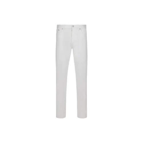 Sacai X DIOR Jeans Men White