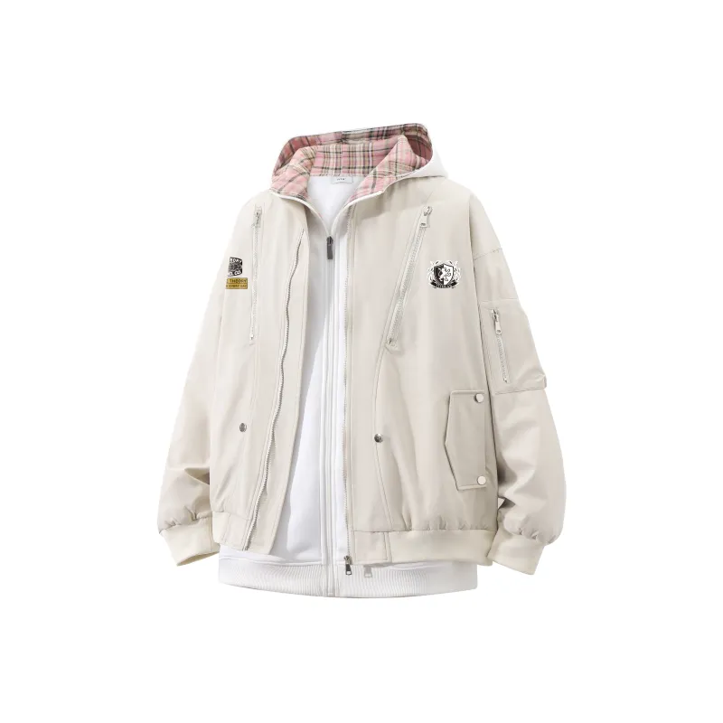 TITH Jackets Coats Unisex Army Green-7