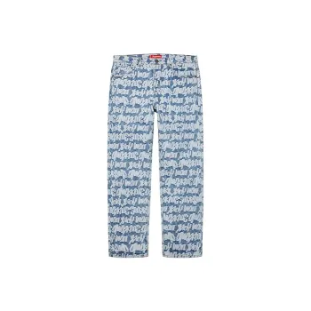 Supreme Fat Tip Jacquard Regular Jean