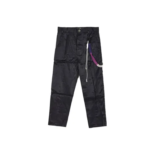SONG FOR THE MUTE Casual Pants Men's Navy Blue