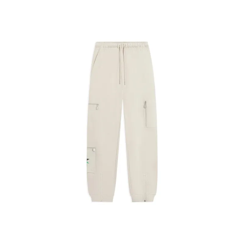 LiNing China Li Ning Cargo Pants Men Oats Gray-0