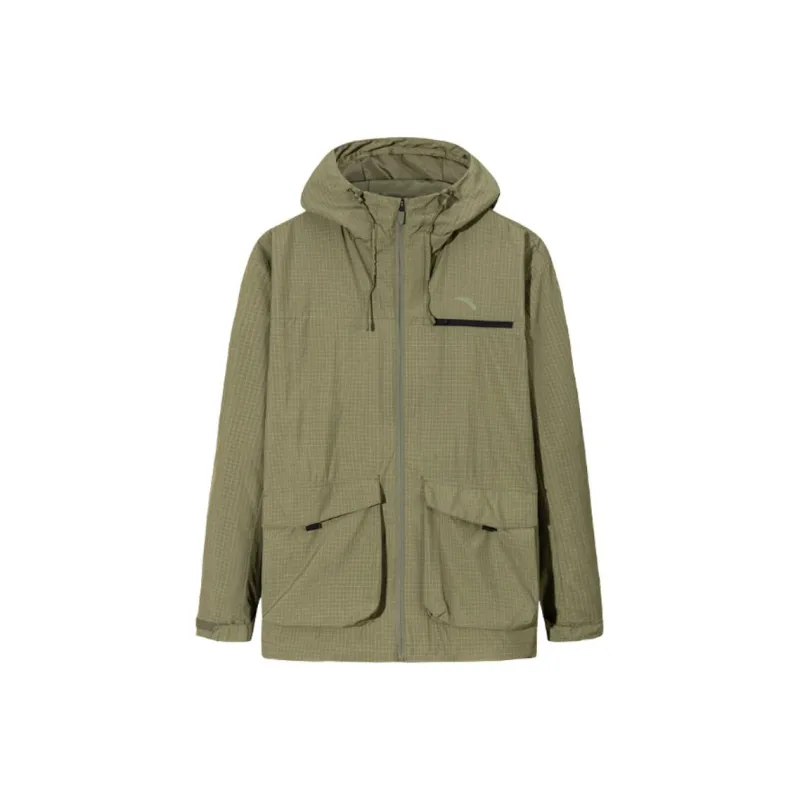 CHAOJIANTA Jackets Coats Men's Kelp Green-0