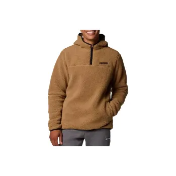 Columbia Rugged Ridge Sherpa Pullover Jacket Men's Brown