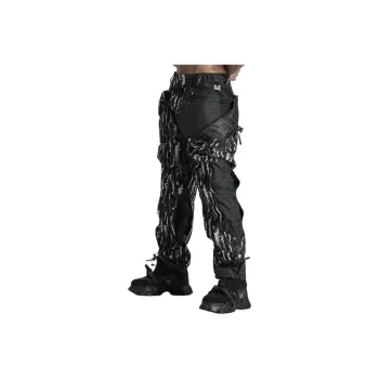 NORVINCY Outdoor Trendy Elastic Waistband Cargo Pants Unisex