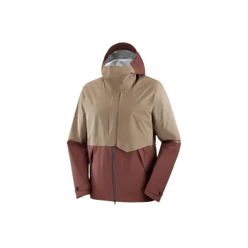 SALOMON OUTERPATH PRO 2.5L Jackets Coats Men's Rum-Colored