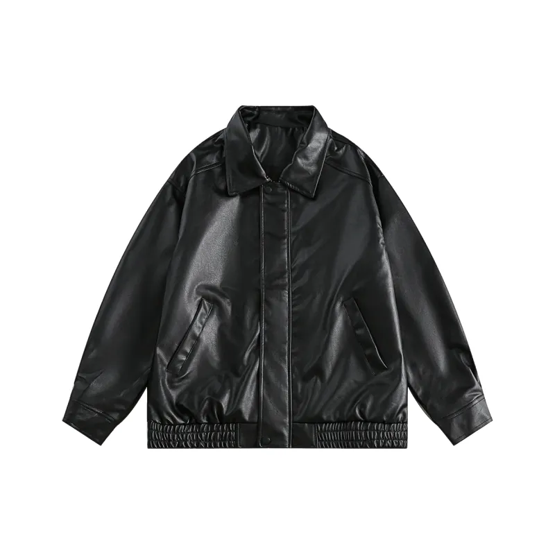 DARKCIRCLE Leather Jacket Unisex-3