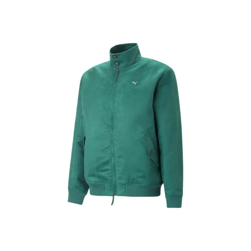 PUMA Jackets Men Green-0