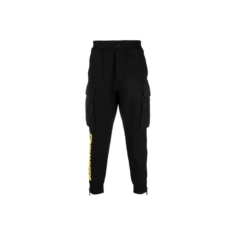 DSQUARED 2 Cargo Pants Men Black-0