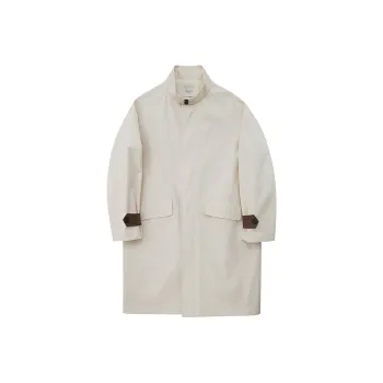 NANS STUDIO Trench Coats Men WHITE/Ecru