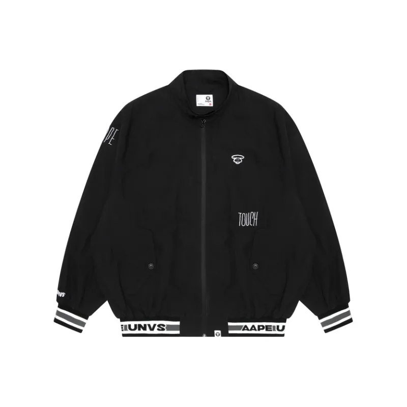 Aape Logo appliqué Bomber Jacket-3