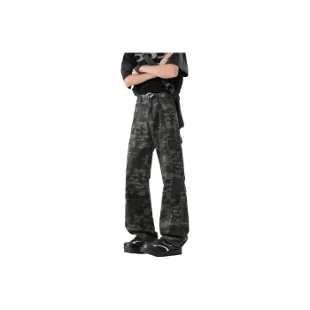 WARNING LIGHT Jeans Unisex Camouflage