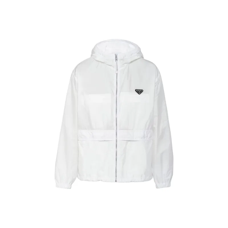 PRADA SS24 Jackets Coats Men's White-0