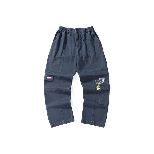 Bt Straight Jeans Unisex Washed Blue