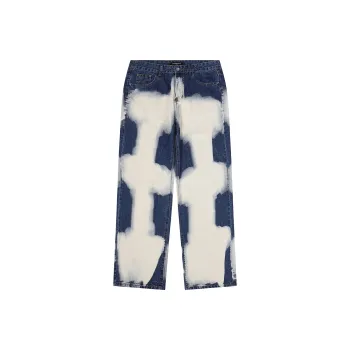 RARS RAIKS RARS RAIKS X Pious Faith Jeans Unisex Blue
