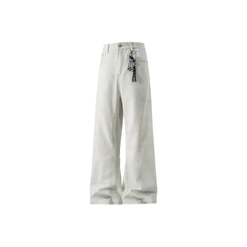 David Bakken Jeans Unisex Dirty White