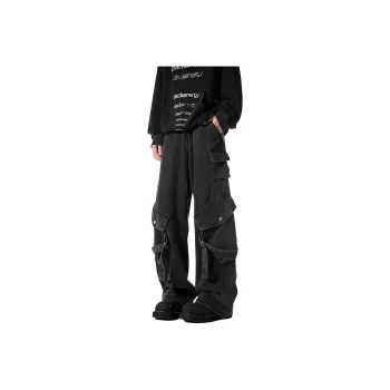 NVRFRGT Jeans Unisex Black