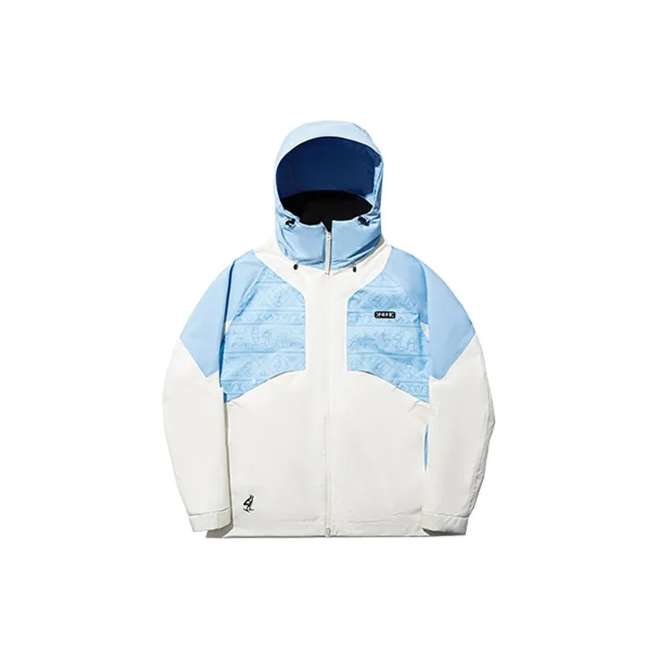 LiNing Trench Coat Unisex Blue White-0