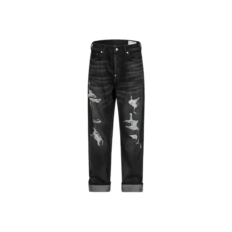 EVISU Jeans Men Black-0
