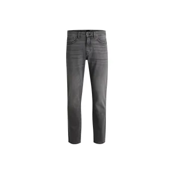 HUGO BOSS Regular-Fit JeansComfort-Stretch Denim Jeans Men's Gray